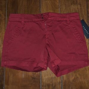 Burgundy/red shorts